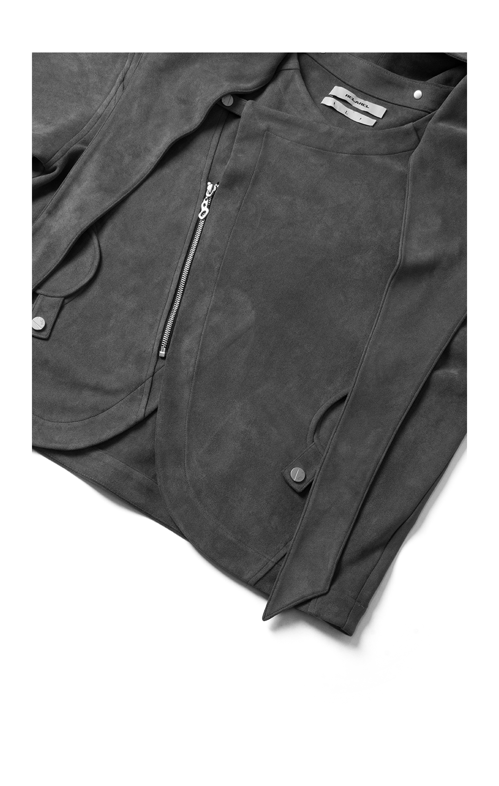 Suede Short-Length Loose Jacket