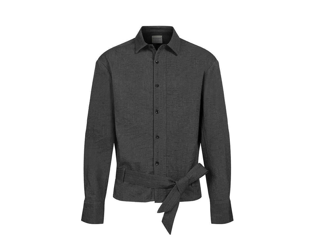 Linen Ribbon Shirt