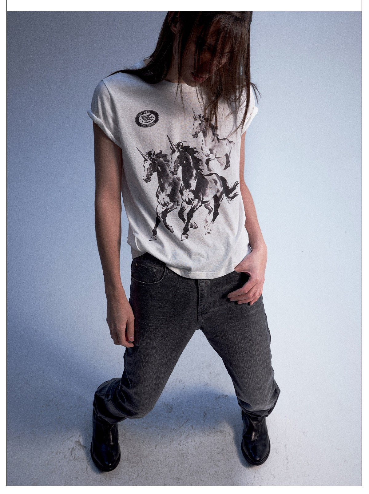 Printed Crew-Neck T-Shirt
