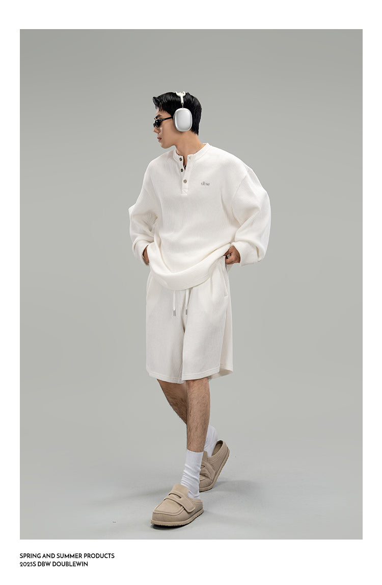 Waffle Casual Shorts