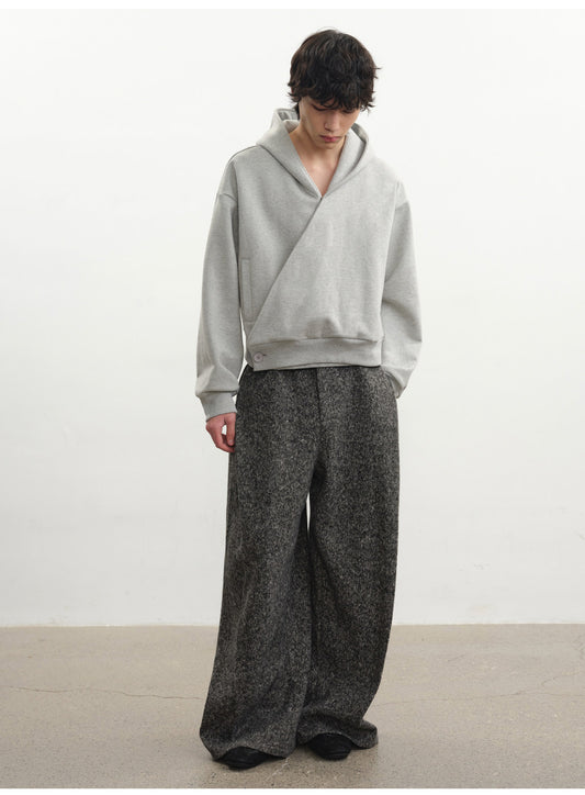 Crossover Hooded Sweatshirt