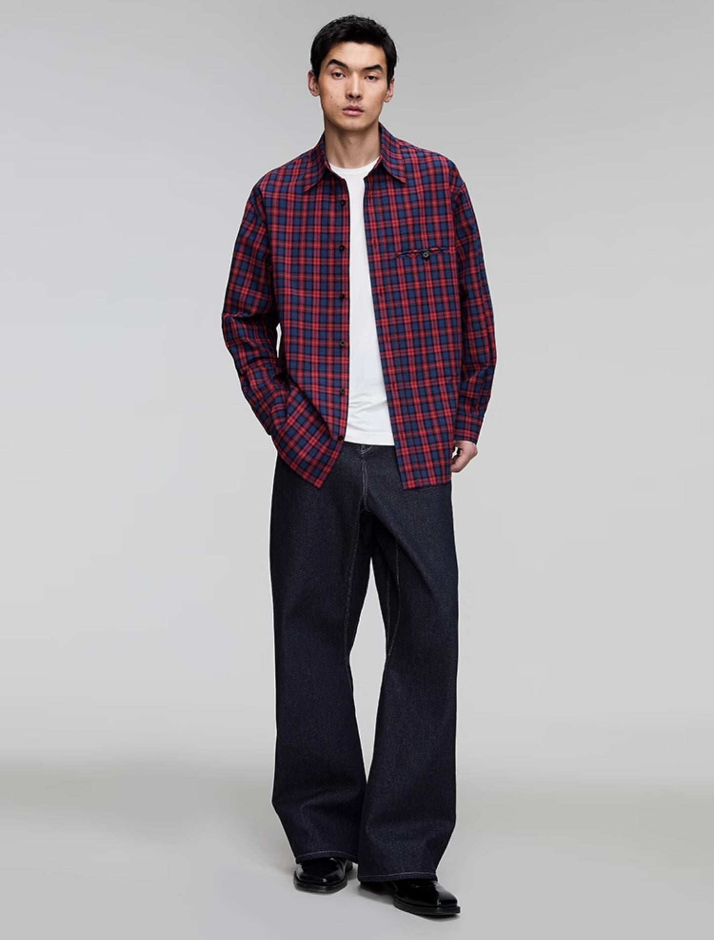 Drop Shoulder Casual Shirt