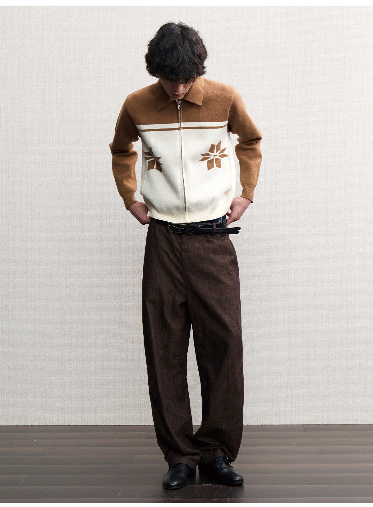 Thread Patchwork Casual Pants