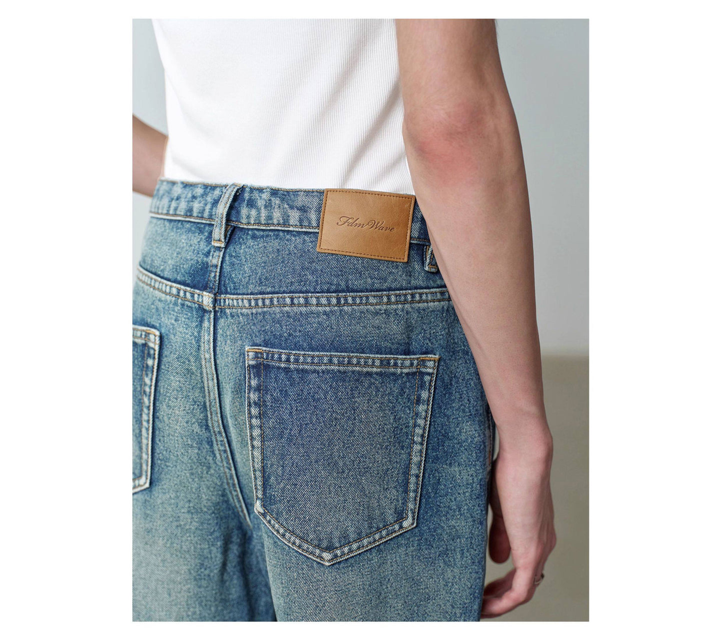 Fit Wash Denim Pants