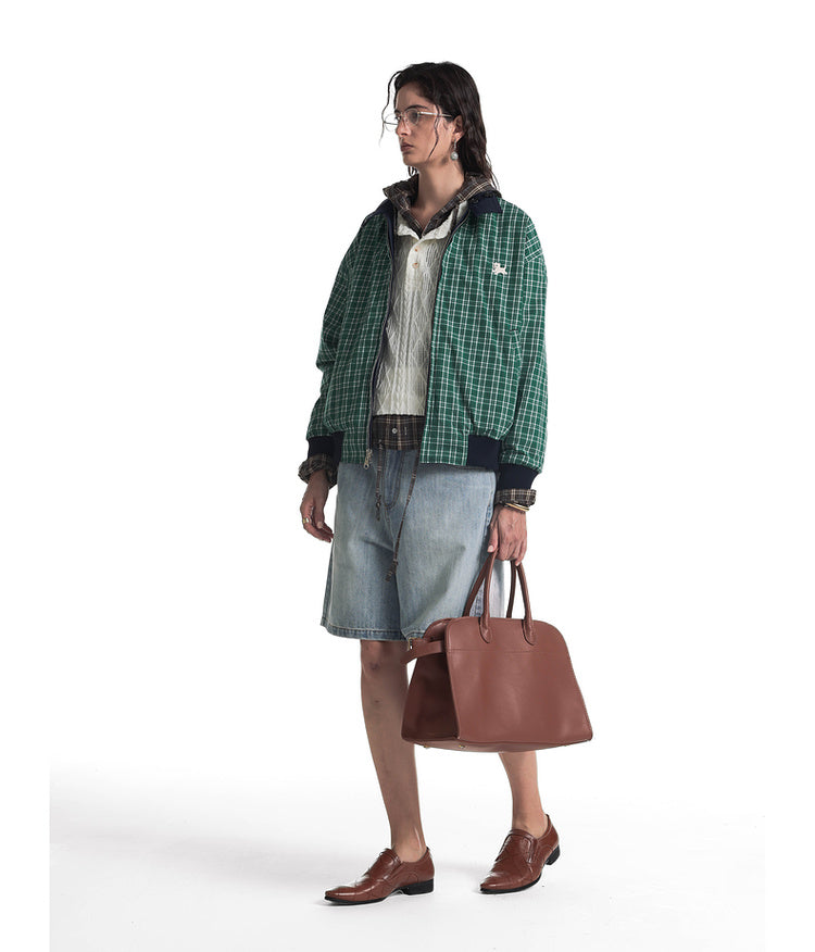 Reversible waterproof jacket