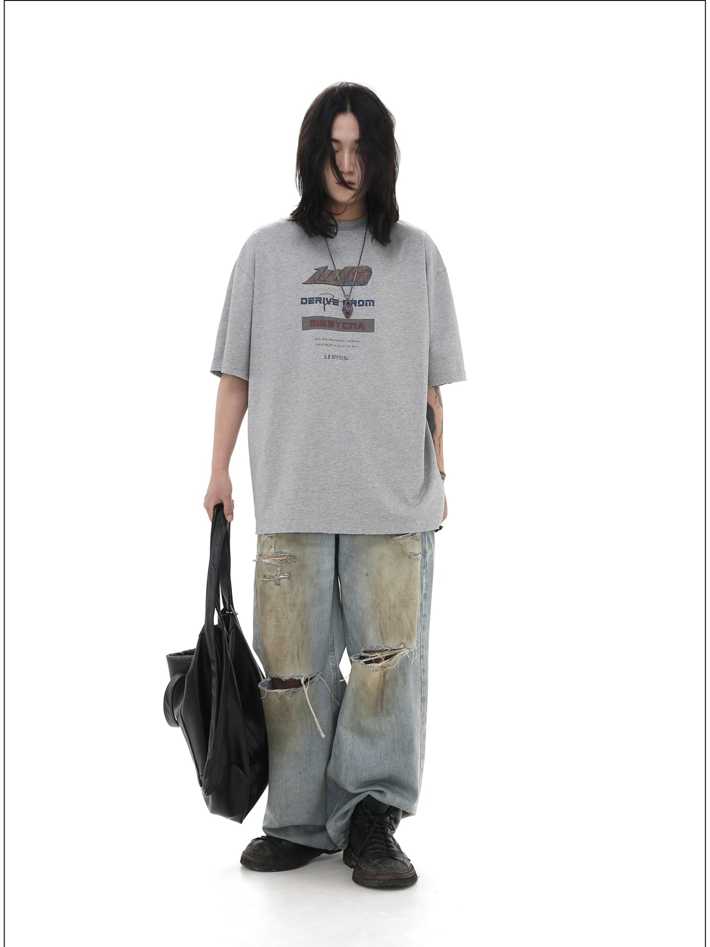 Old Burst Print T-Shirt