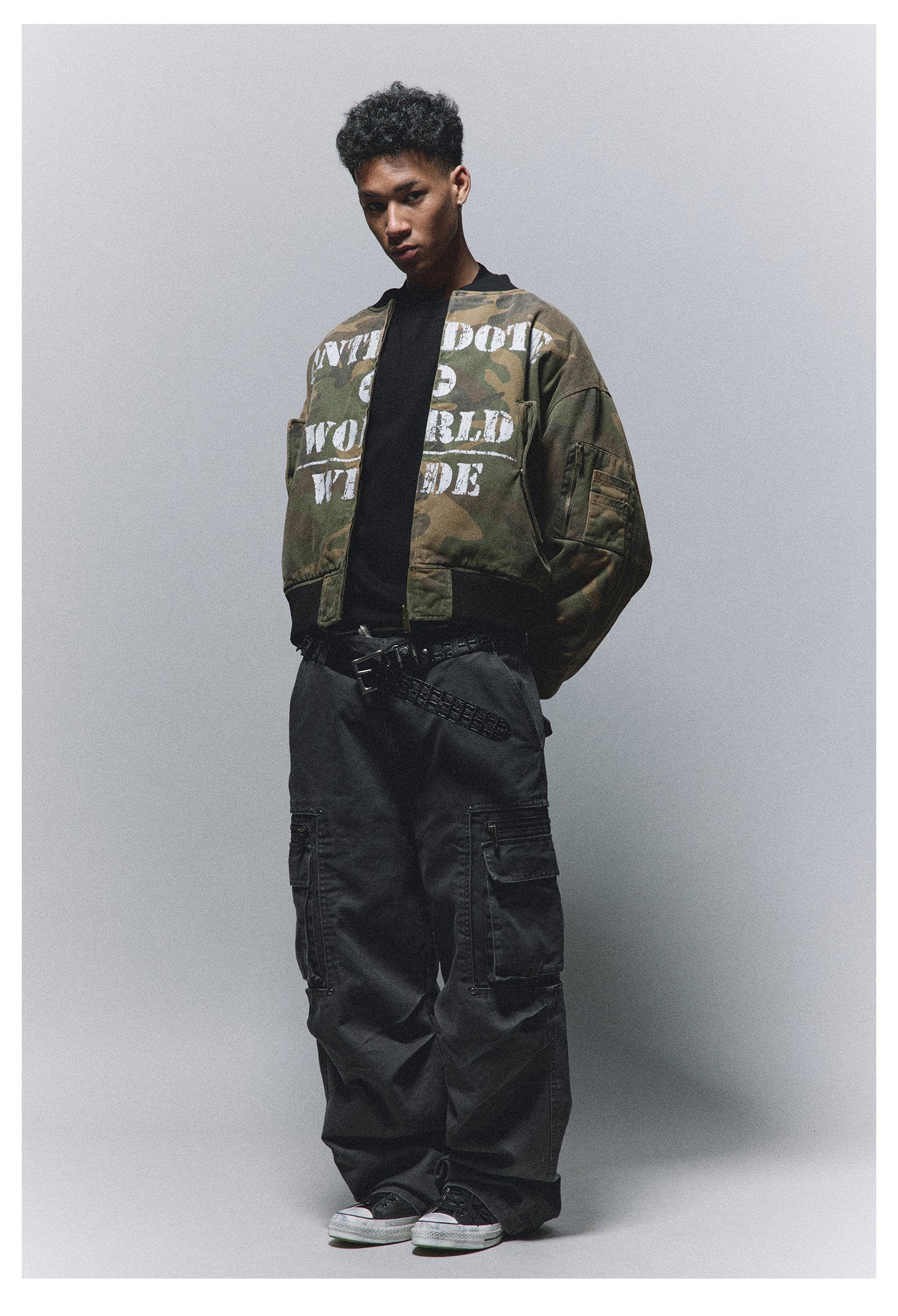 Reversible Camouflage MA-1 Flight Jacket