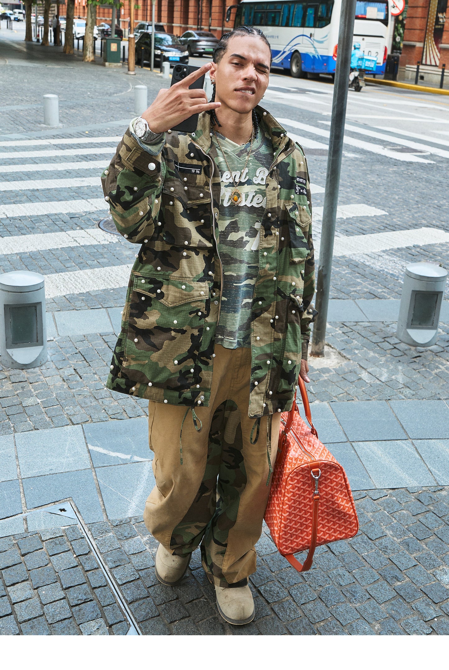 Camouflage Pearl Jacket