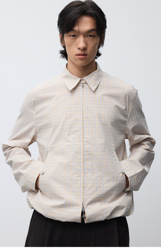 Double Head Metal Zipper Jacket