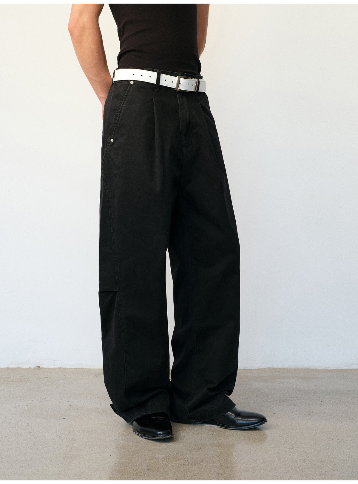 Washstone Mill-Processed Curved-Workwear Pants