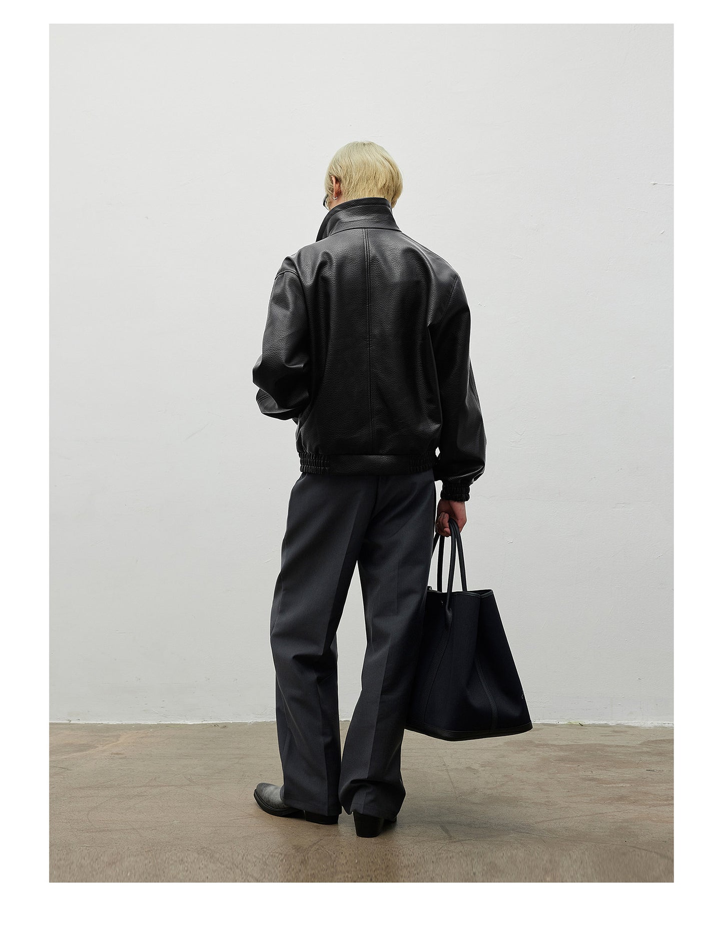 Draping for Leg-Lengthening Effect Casual Pants