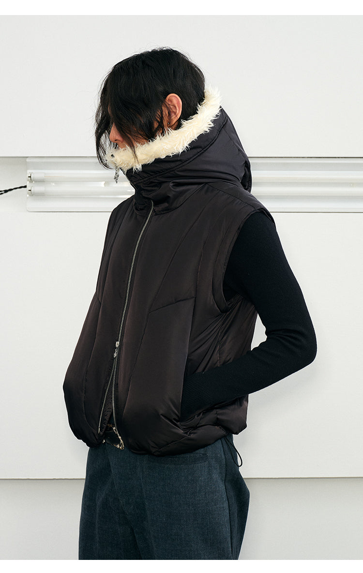 Detachable sleeves Cotton jacket