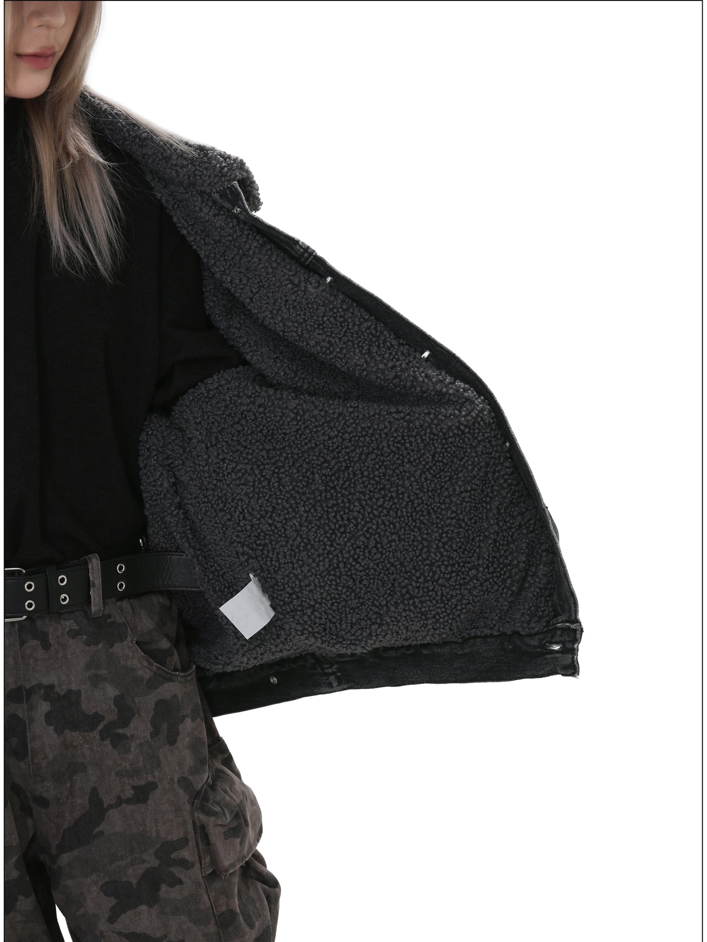 Damaged Thick Denim Jacket