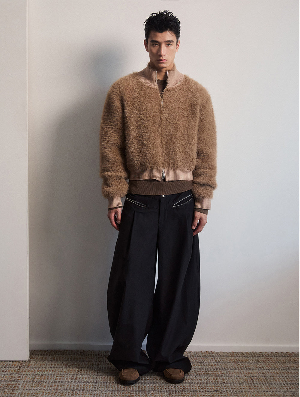 Faux Mink Fur Jacket