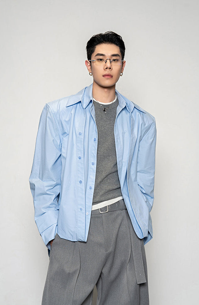 Fake Two-Piece Shirt