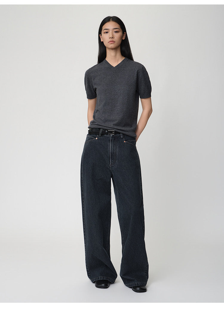 Vintage Nostalgia Denim Pants
