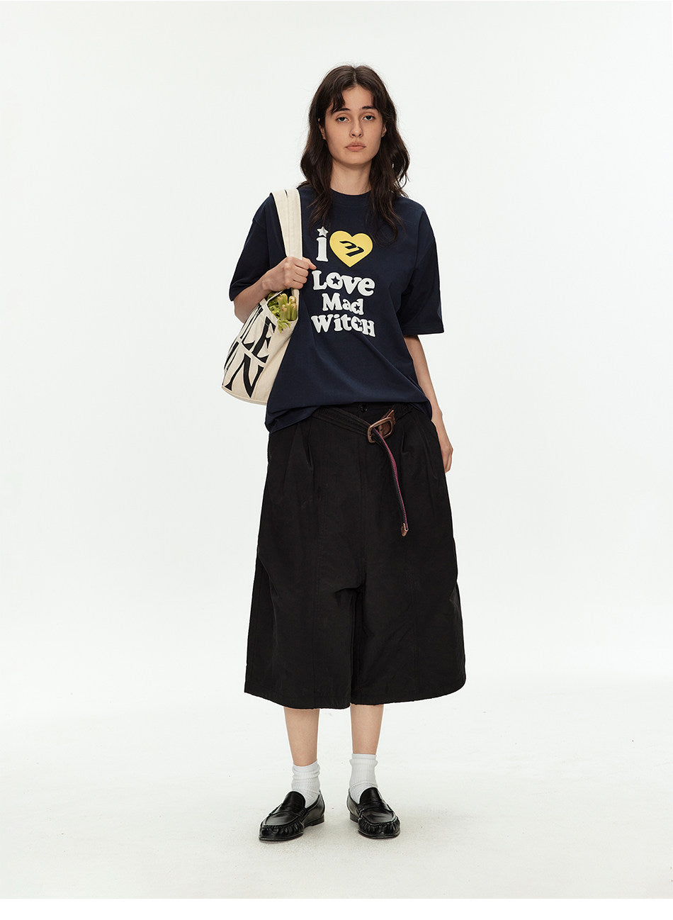 Mesh-Pocket Casual Shorts