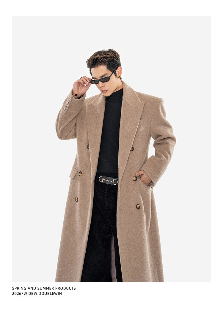 Simple Wool Long Coat