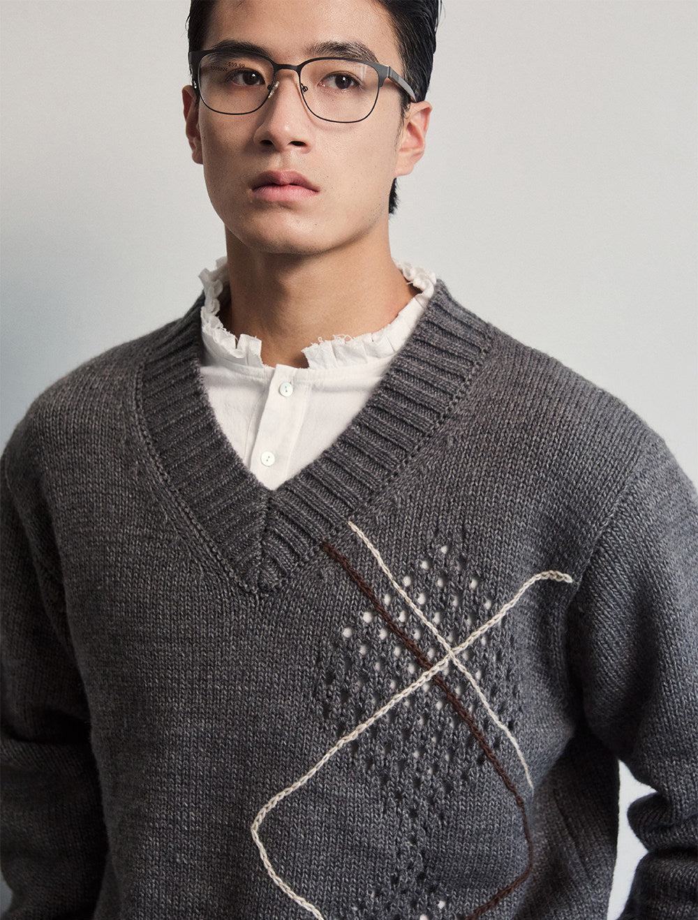 Unisex V-Neck Sweater