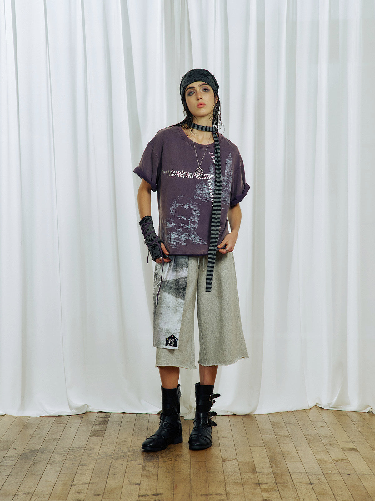 Drawstring Waist Shorts