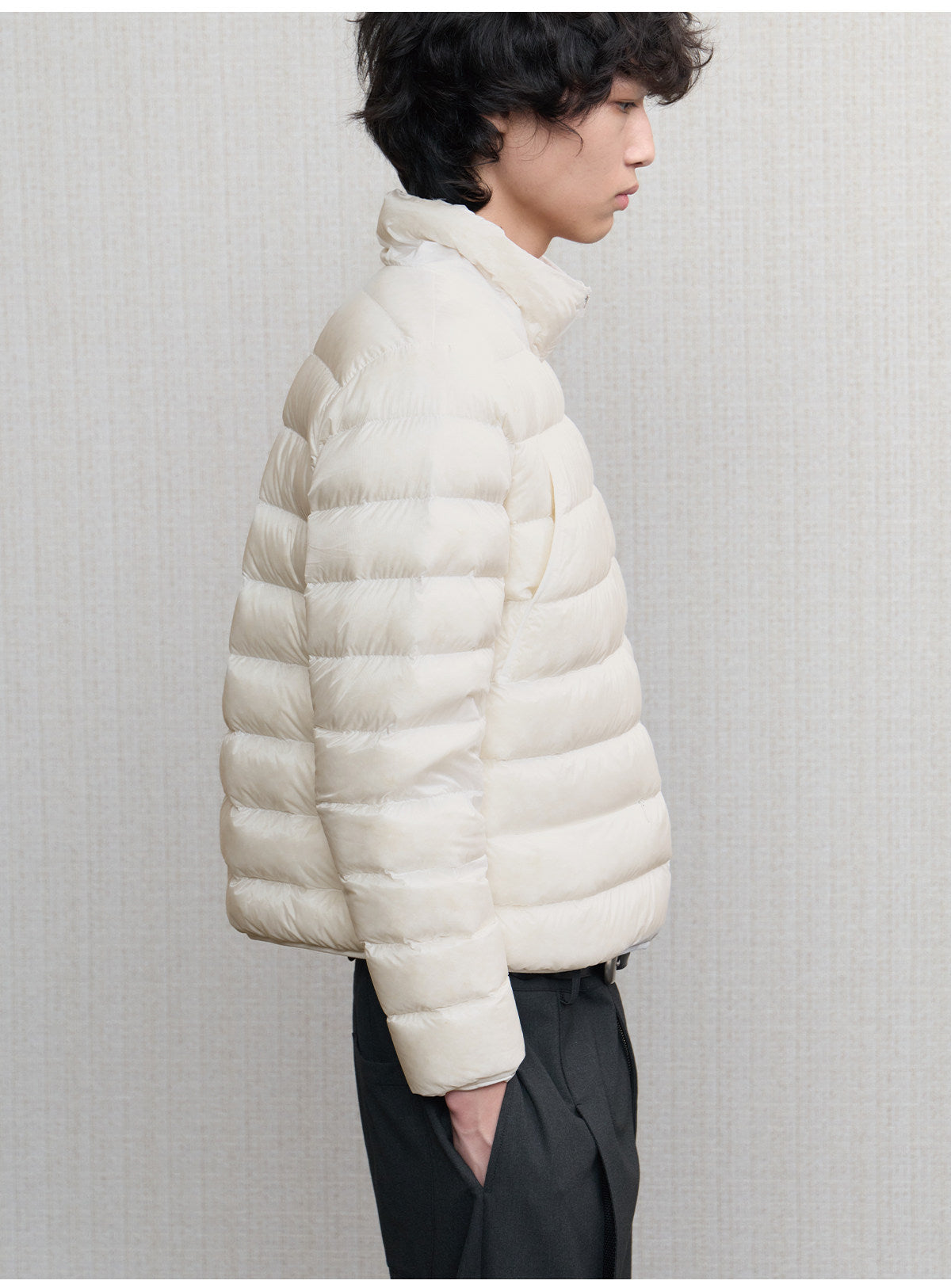 Plain Down Jacket