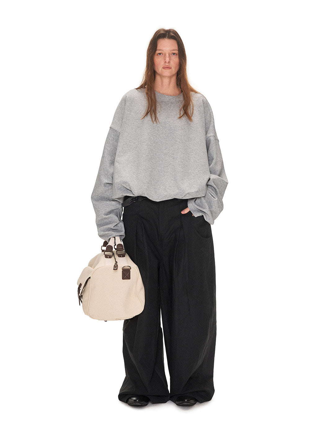 Pullover Crew-Neck Sweatshirt
