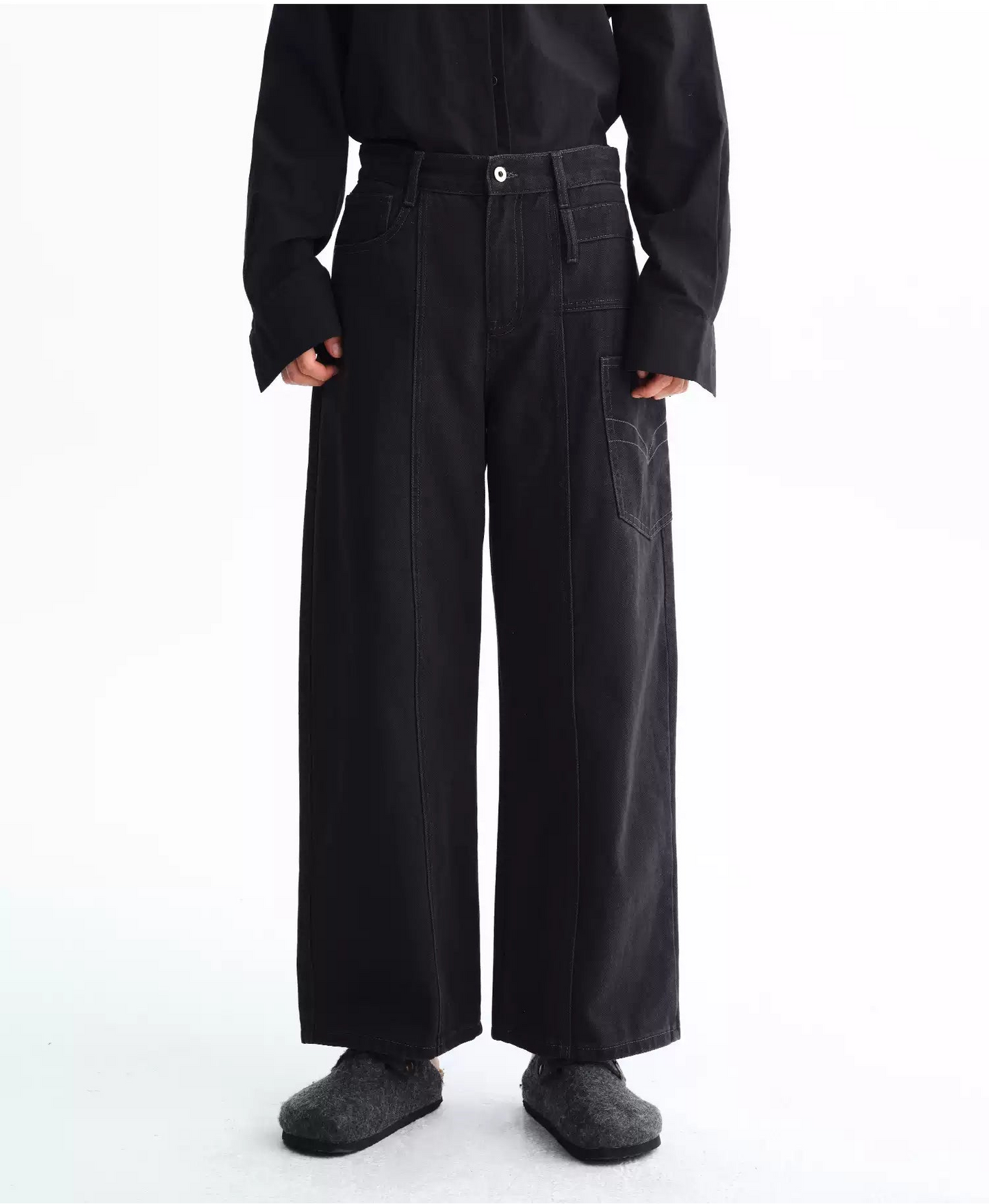 Unisex Straight Leg Jeans