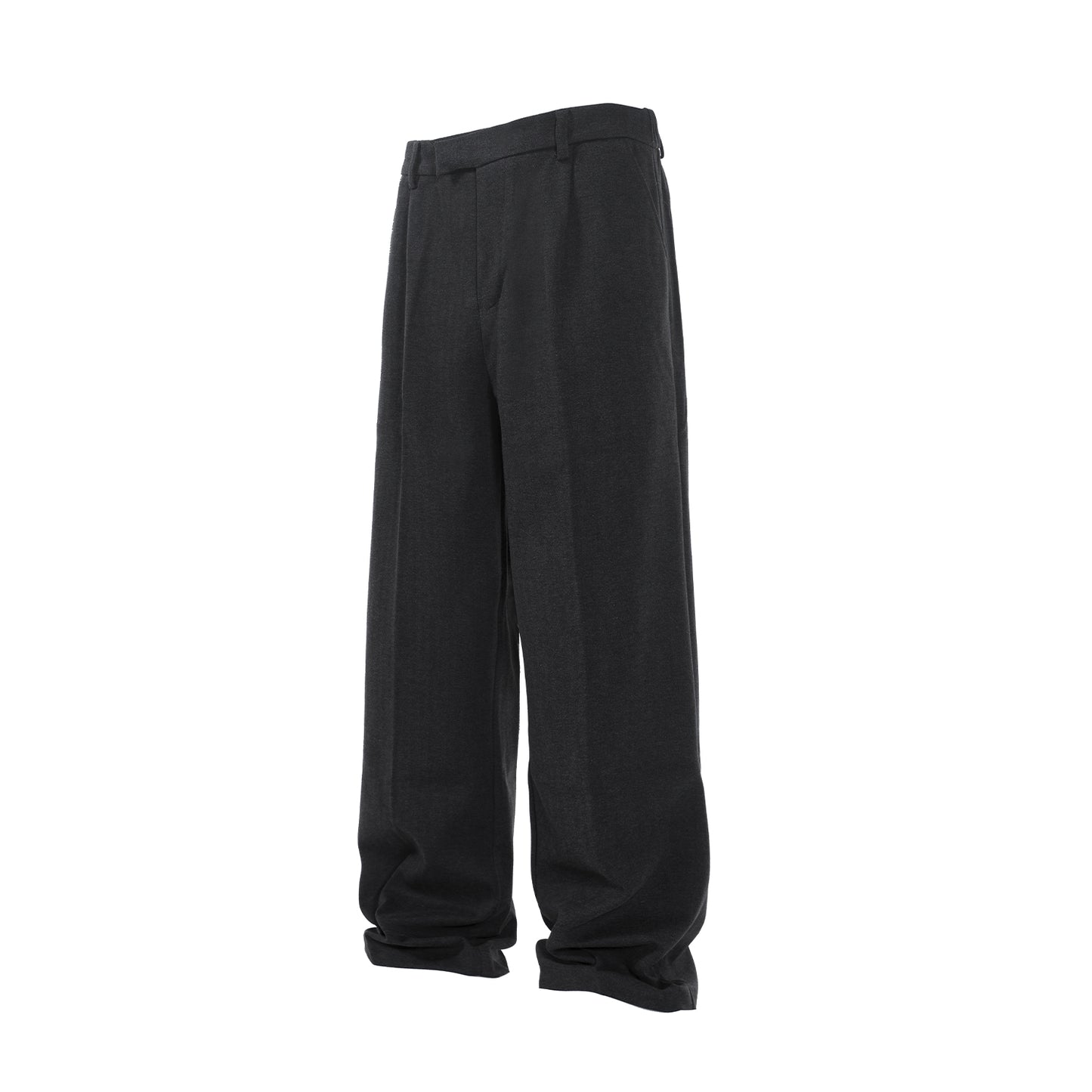 Basic velvet straight pants