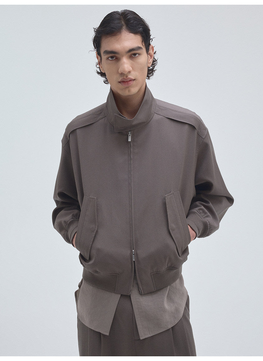 Double-Pocket Classic Harrington Jacket