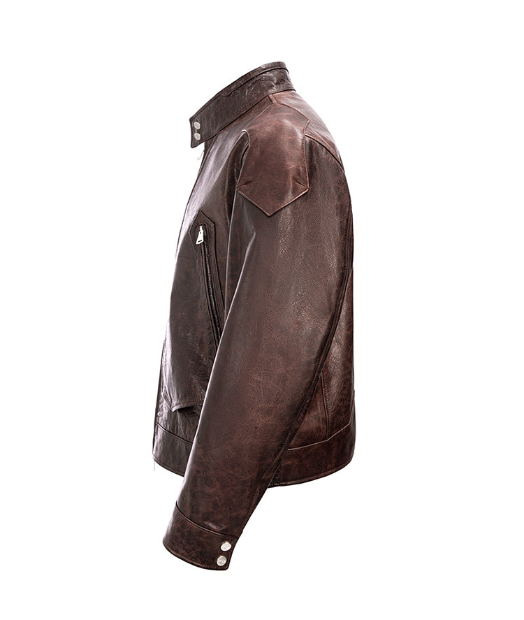 Washed Horse Leather Jacket