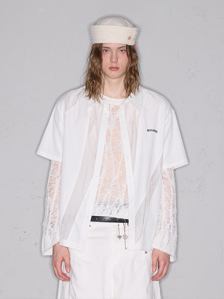 Mix of different materials Shirt