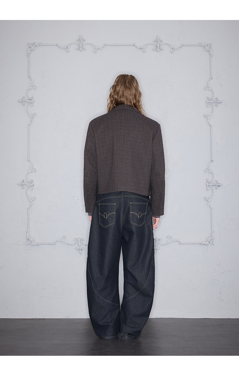 Herringbone Casual Jacket