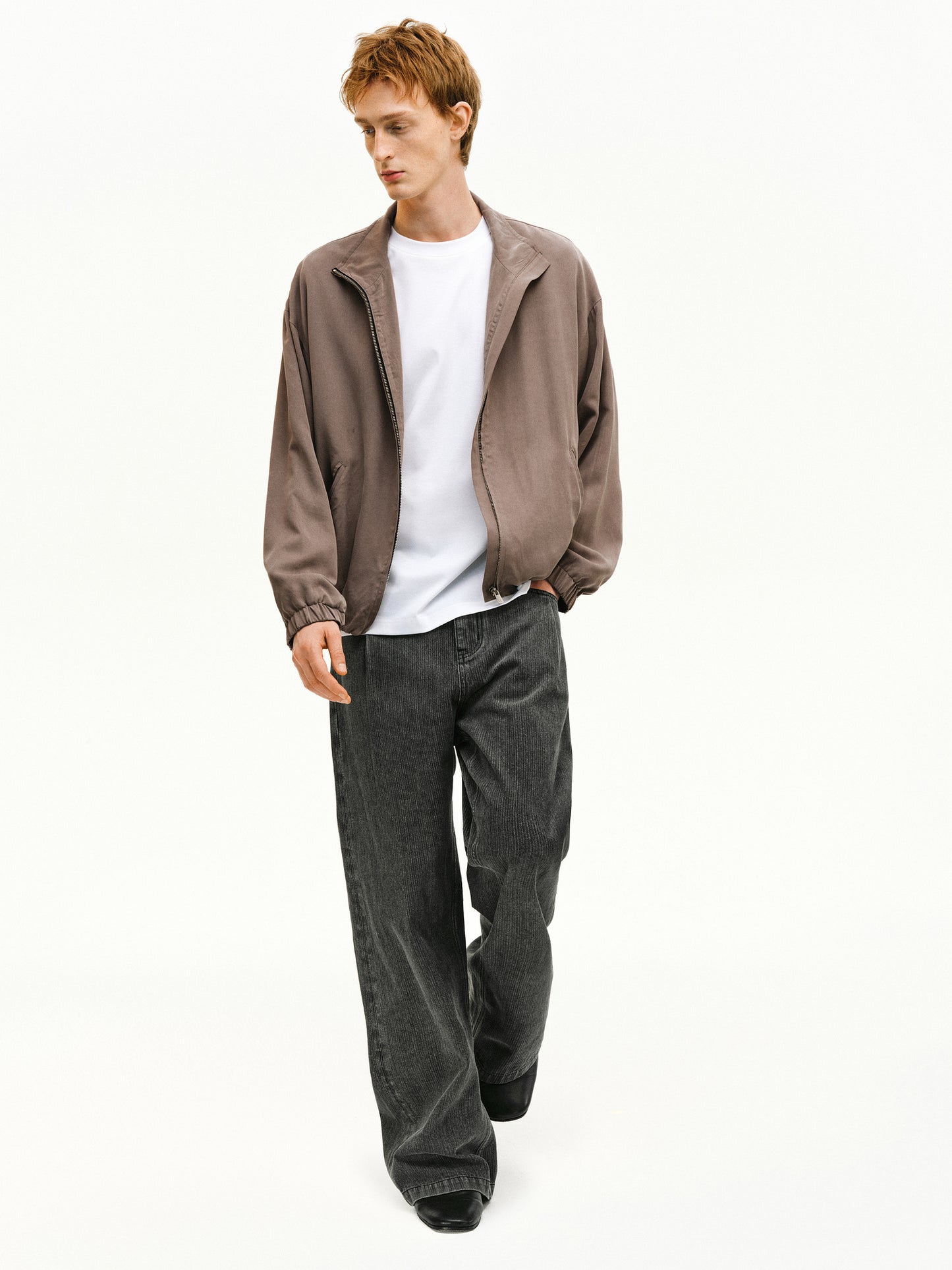 Stand Collar Balloon Jacket