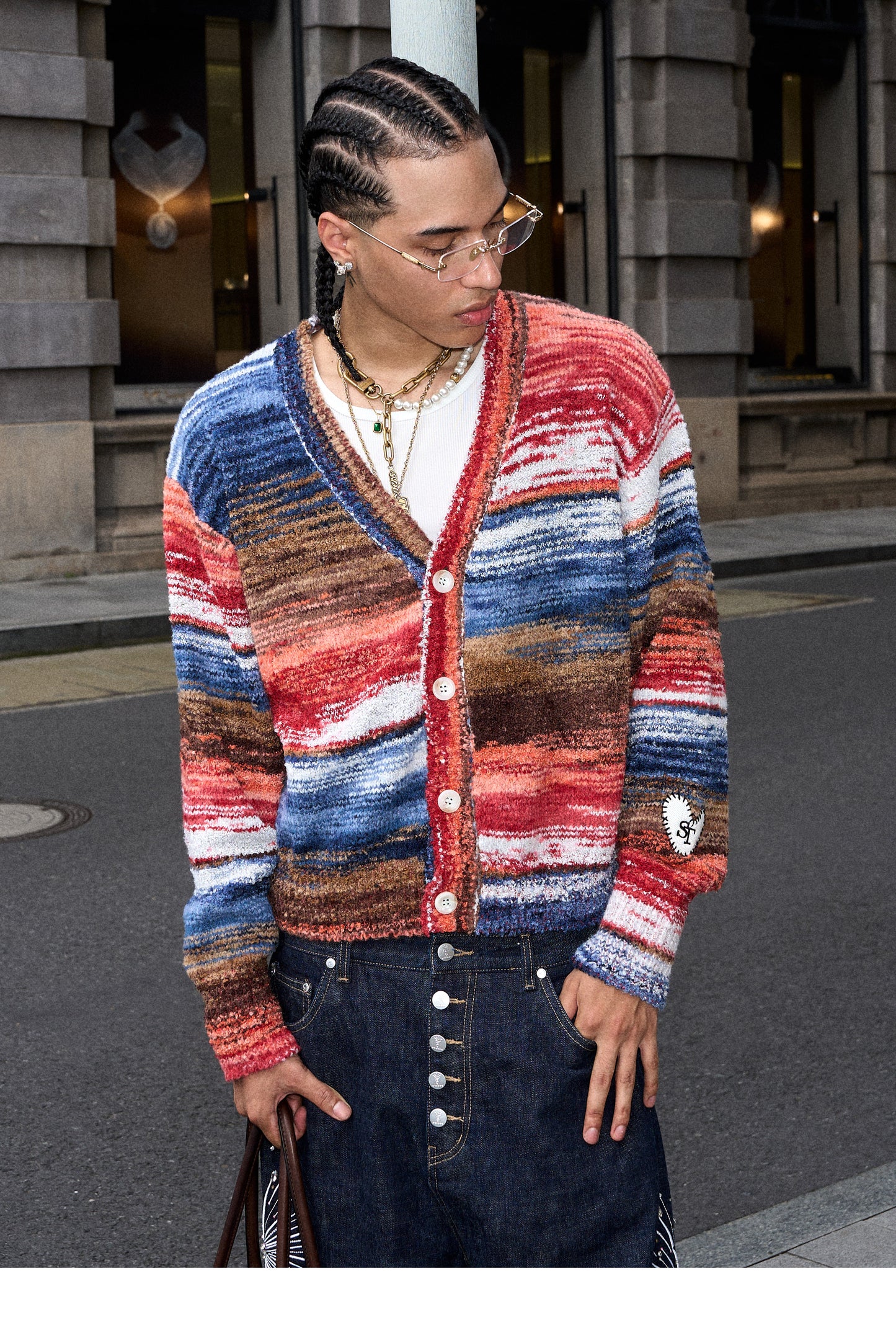 Loose-fitting Cardigan