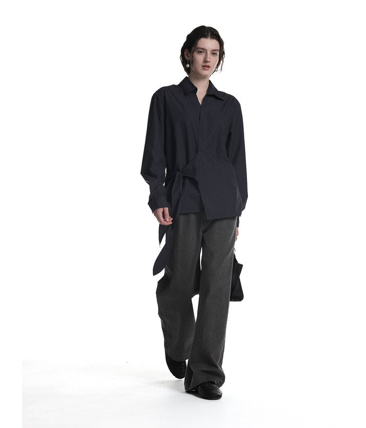 Distressed Casual Pants