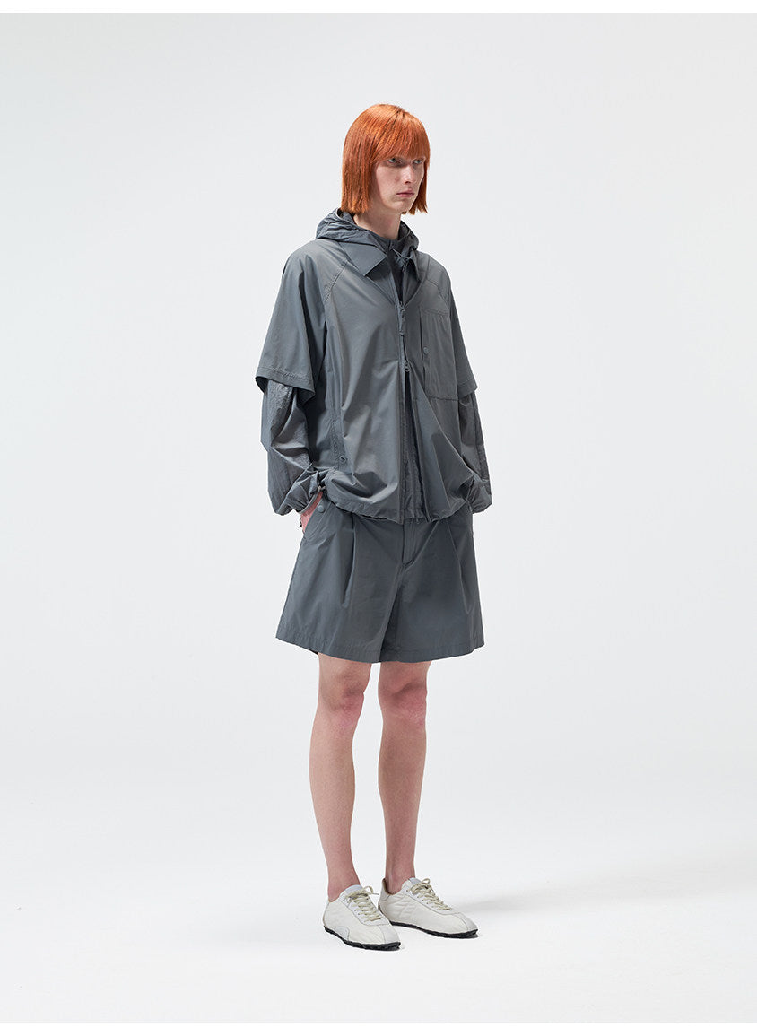 Hooded Skin Jacket