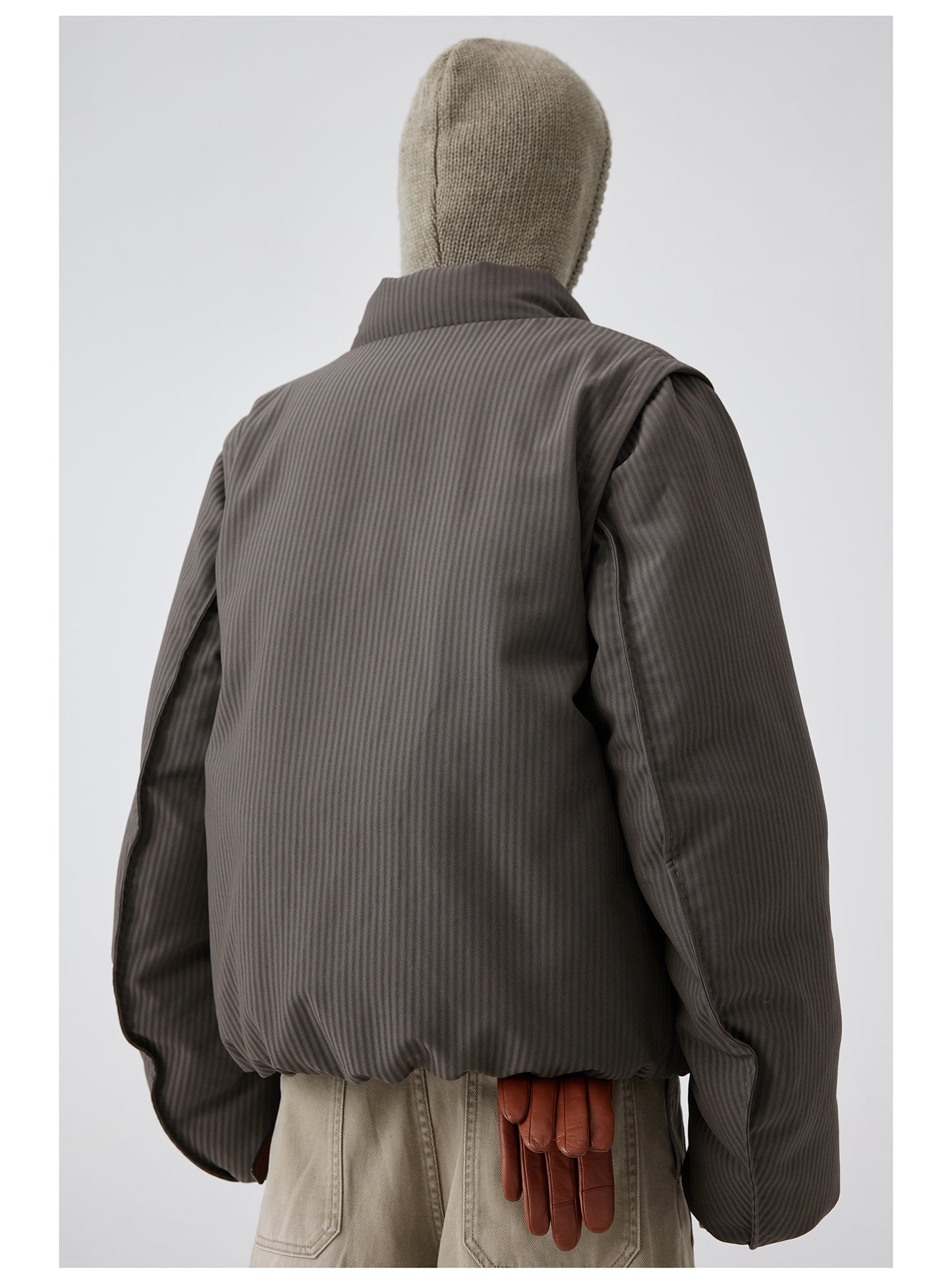 Detachable Sleeve Down Jacket