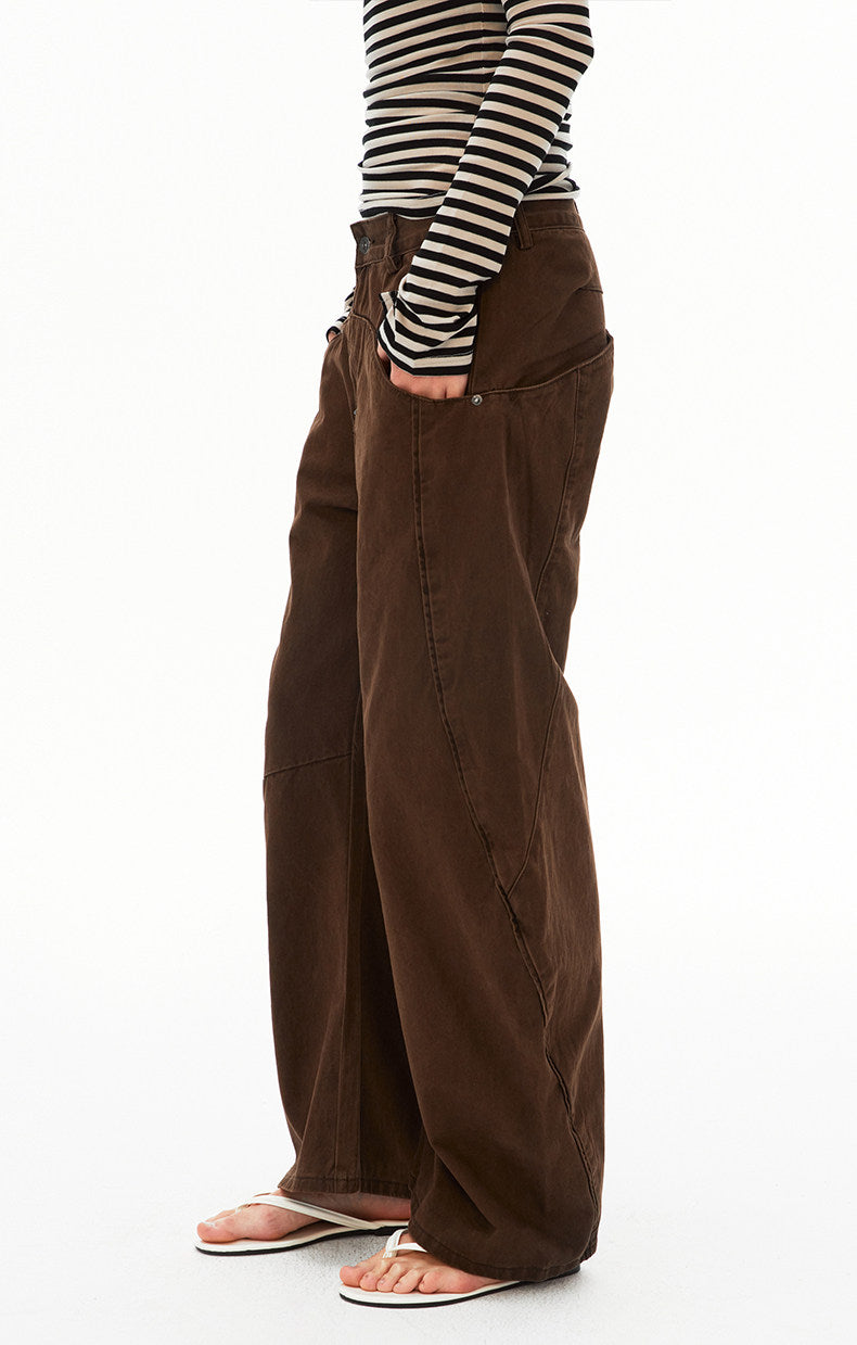 Retro-Cut Casual Pants