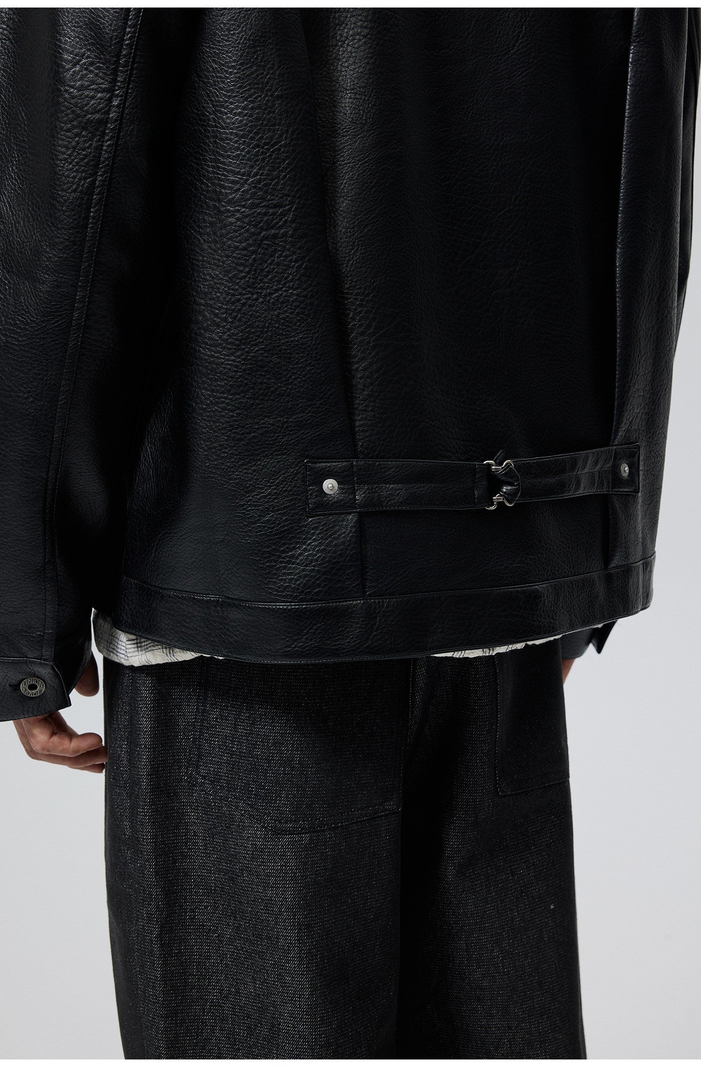 Retro Faux Leather Jacket