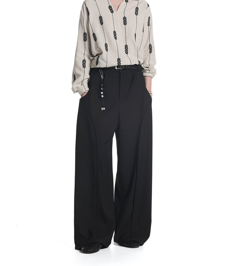 Deconstructed Versatile Casual Pants