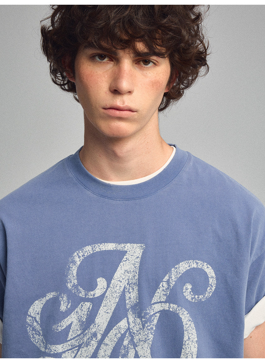 Alphabet Print T-Shirts