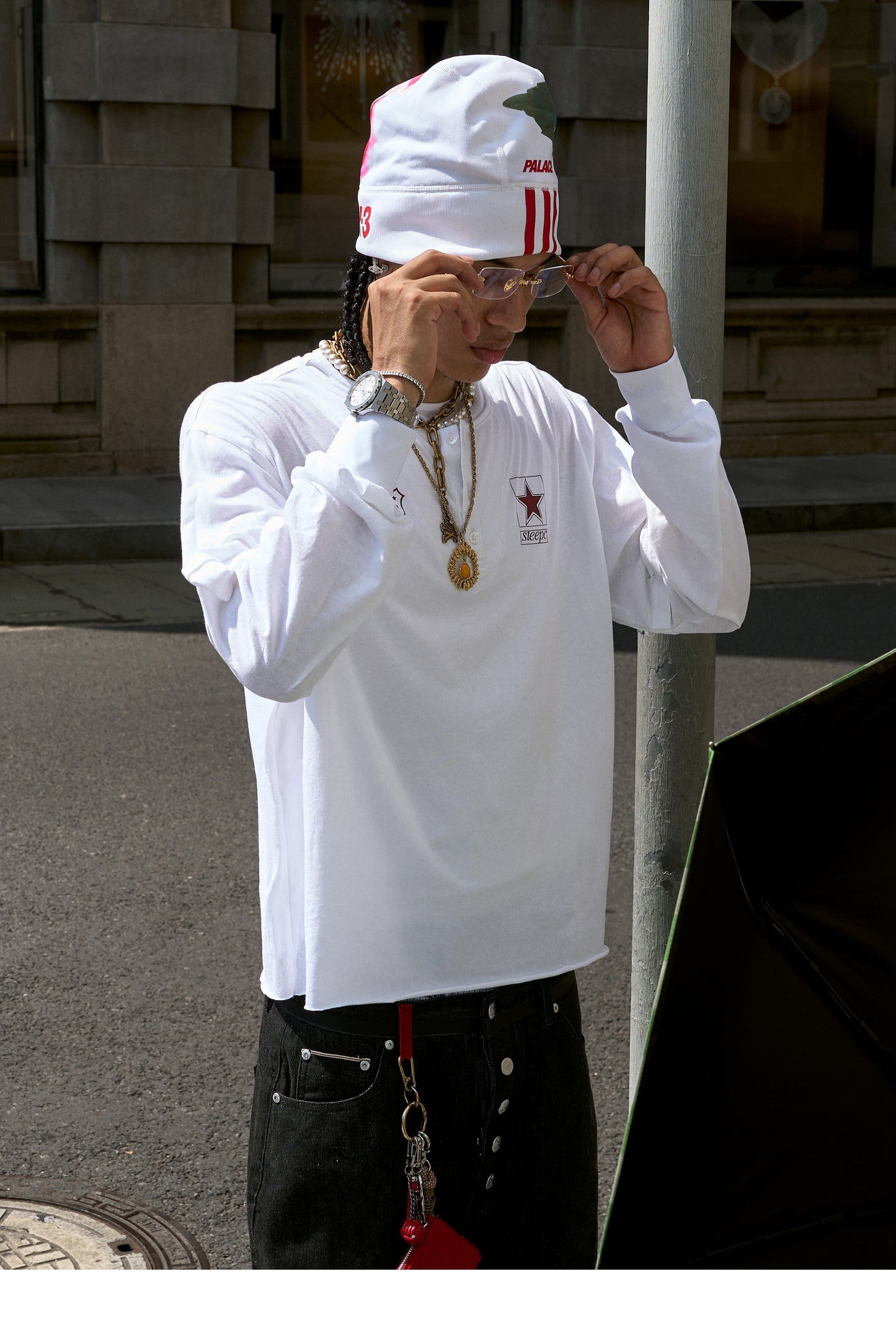 Layered Collar T-Shirt