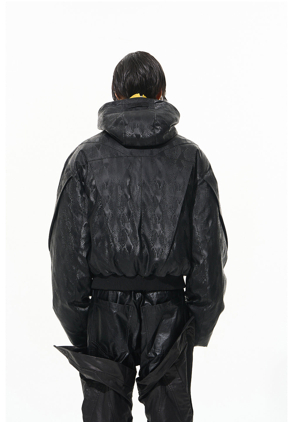 High-end series hooded cotton jacket