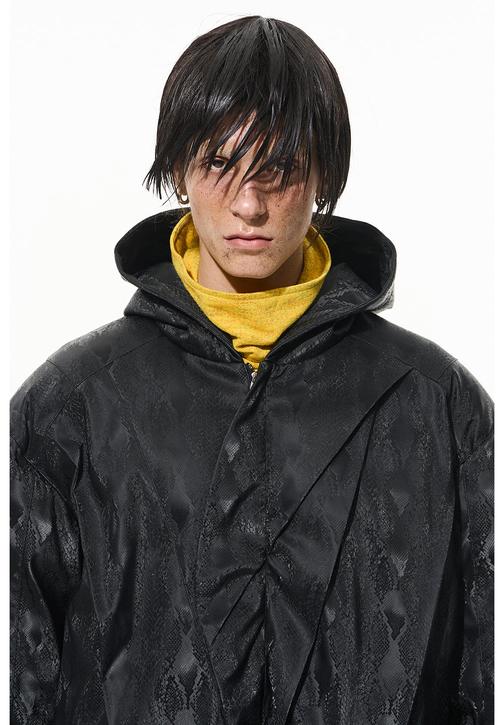 High-end series hooded cotton jacket