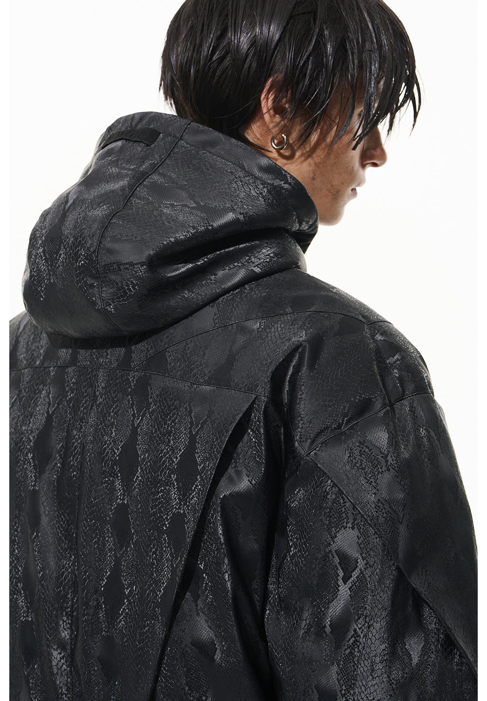 High-end series hooded cotton jacket