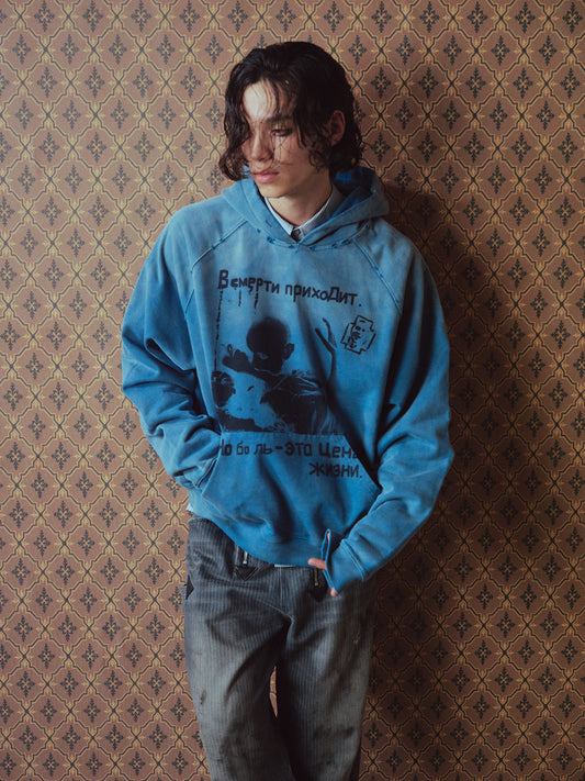 Wash-Damaged Sweatshirt