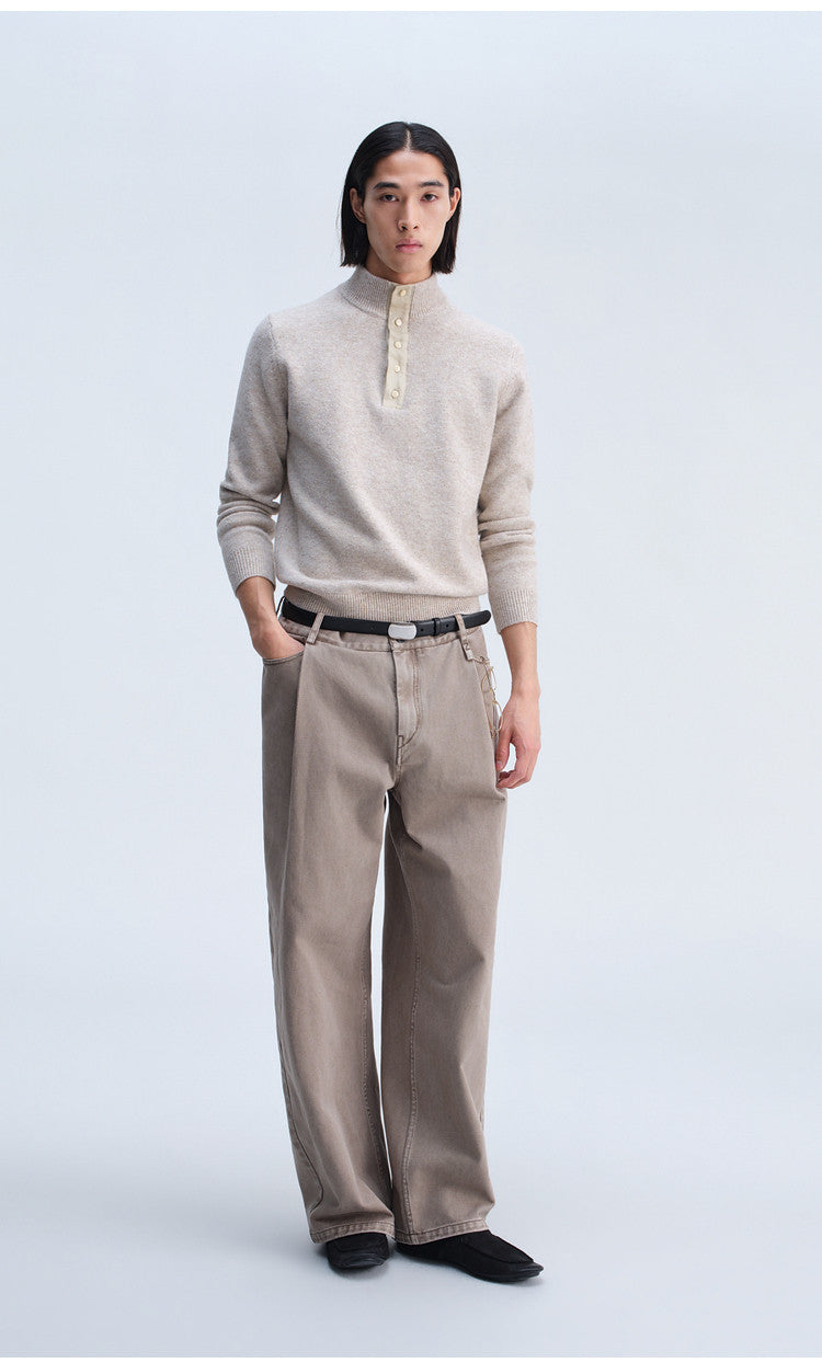Button-Down Knit