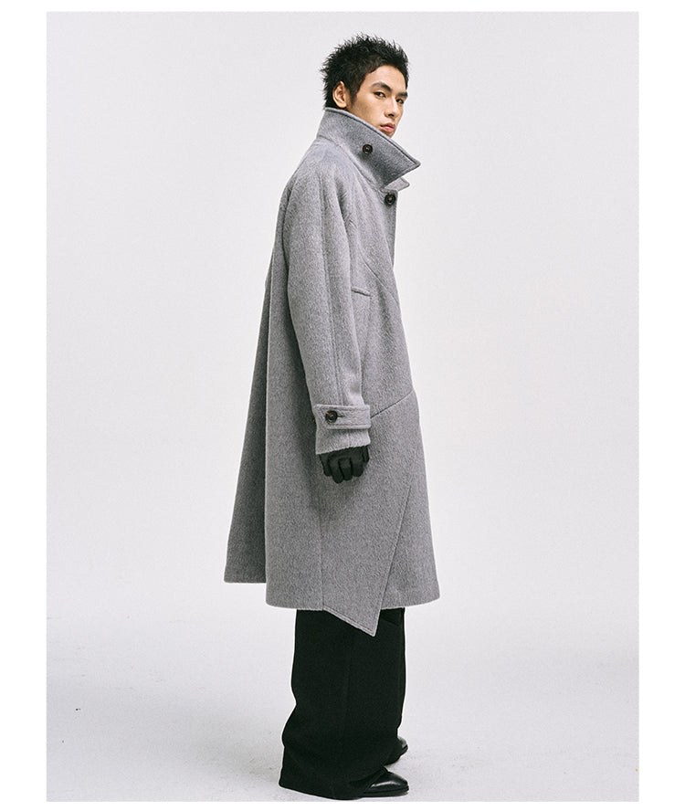 Clean Fit Casual Wool Coat