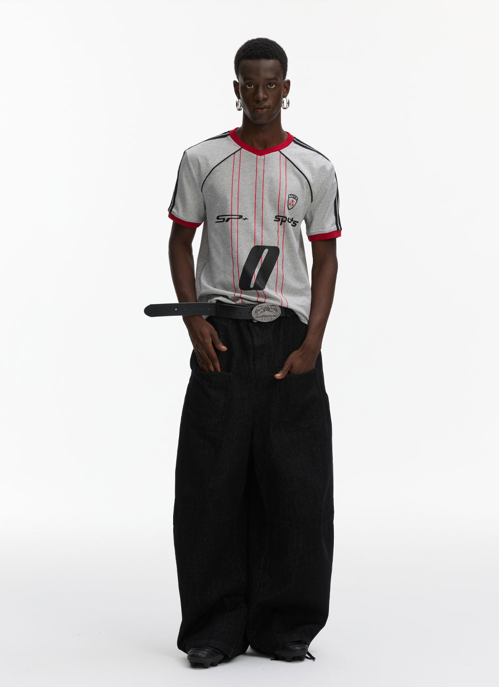 Round Neck Motorcycle T-Shirt