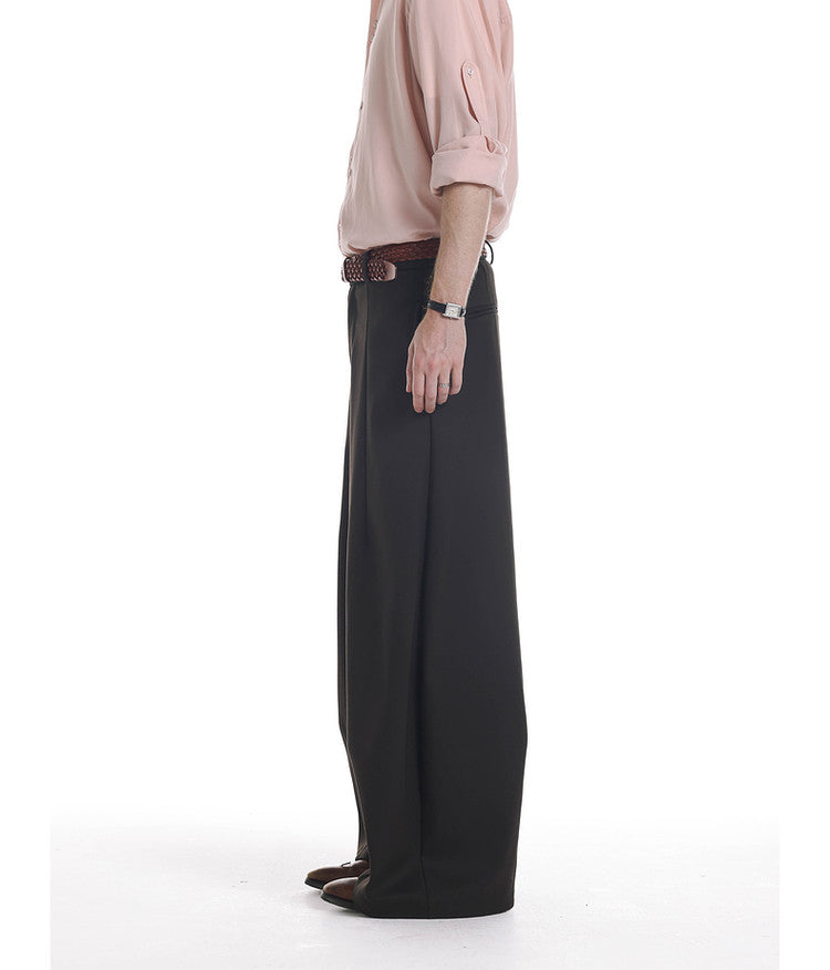 Draping Curve Casual Pants